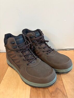 Weatherproof Men's Dark Brown Outdoor Boots NEW